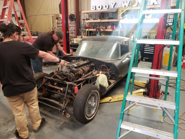 1969 Black Jaguar XK --