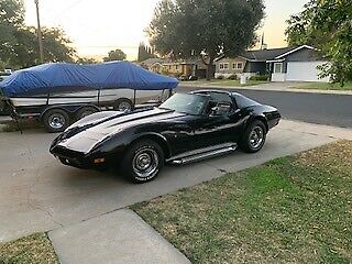 1974 Black Chevrolet Corvette Coupe