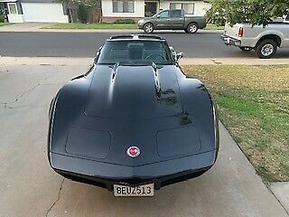 1974 Black Chevrolet Corvette Coupe
