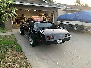1974 Black Chevrolet Corvette Coupe