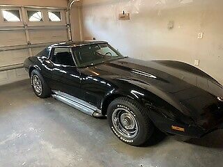 1974 Black Chevrolet Corvette Coupe
