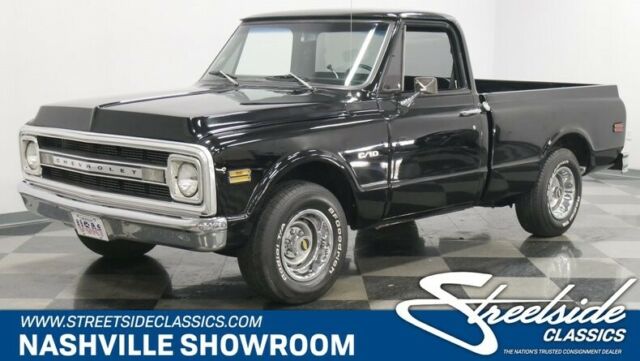 1970 Black Chevrolet C-10 Pickup Truck