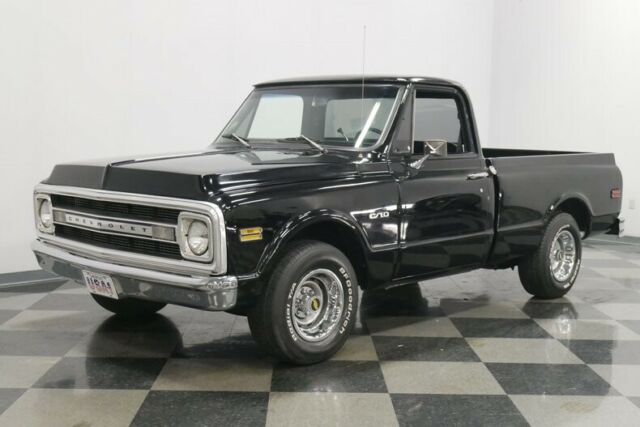 1970 Black Chevrolet C-10 Pickup Truck