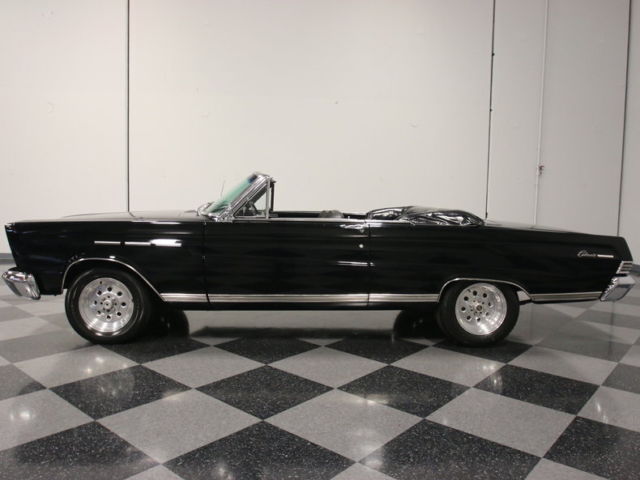1965 Black Mercury Comet Convertible