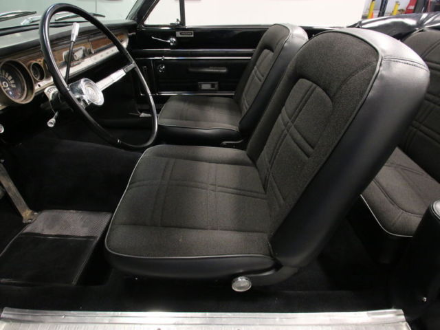 1965 Black Mercury Comet Convertible