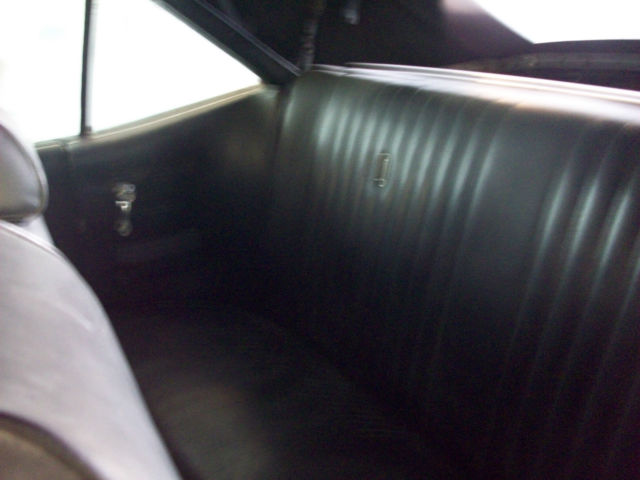 1970 Black Ford Galaxie Convertible