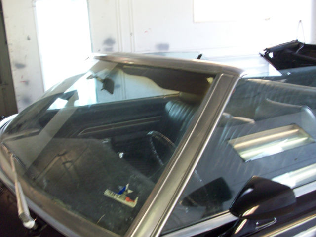 1970 Black Ford Galaxie Convertible