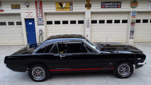 1966 Black Ford Mustang Coupe