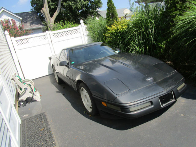1991 Black Chevrolet Corvette Coupe