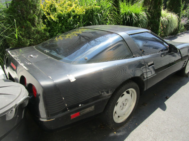 1991 Black Chevrolet Corvette Coupe