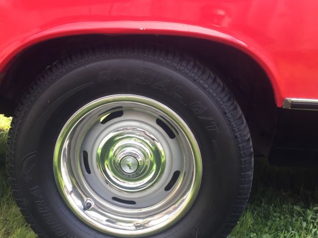 1967 Red Chevrolet El Camino Cab & Chassis