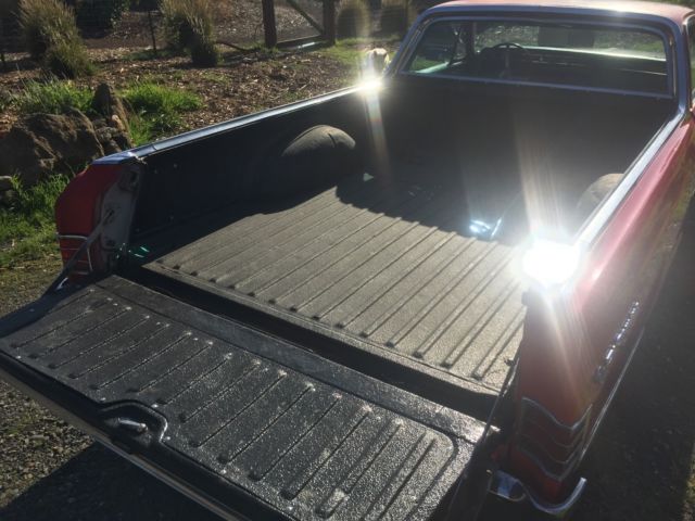 1967 Red Chevrolet El Camino Cab & Chassis