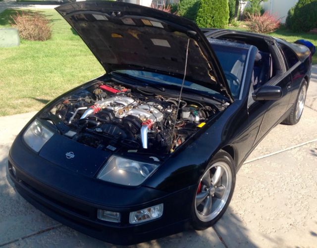 1993 Black Nissan 300ZX Hatchback