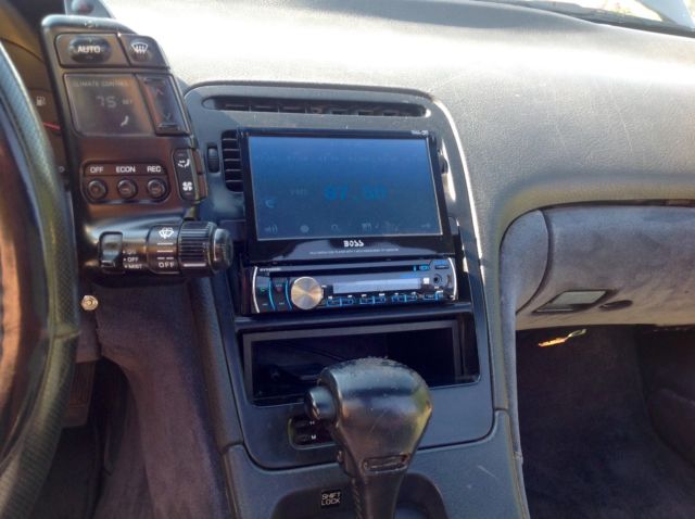 1993 Black Nissan 300ZX Hatchback