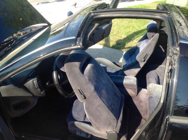 1993 Black Nissan 300ZX Hatchback