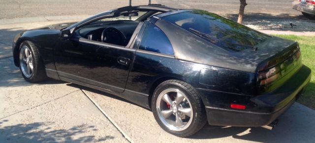1993 Black Nissan 300ZX Hatchback