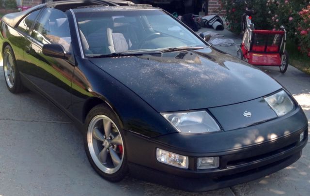 1993 Black Nissan 300ZX Hatchback