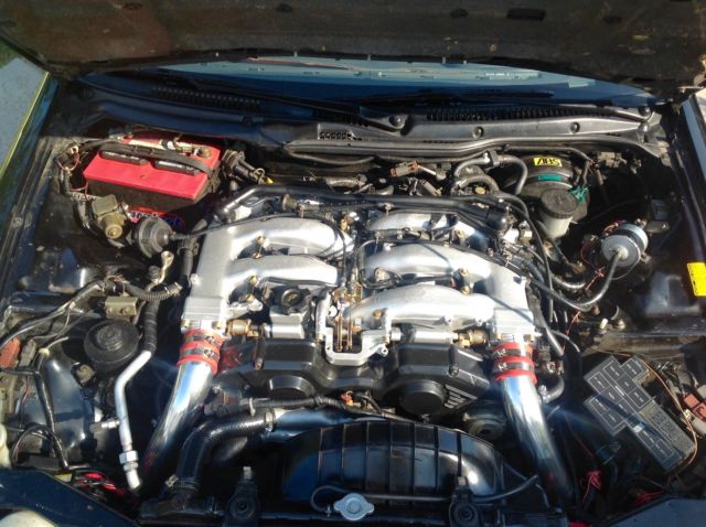 1993 Black Nissan 300ZX Hatchback