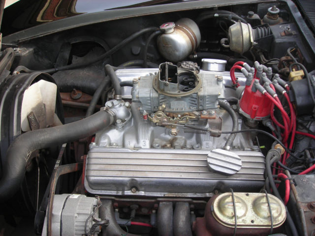 1972 Black Chevrolet Corvette Coupe