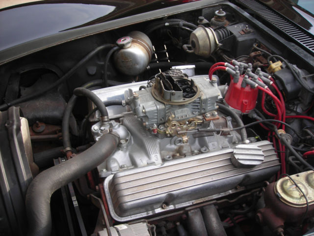 1972 Black Chevrolet Corvette Coupe