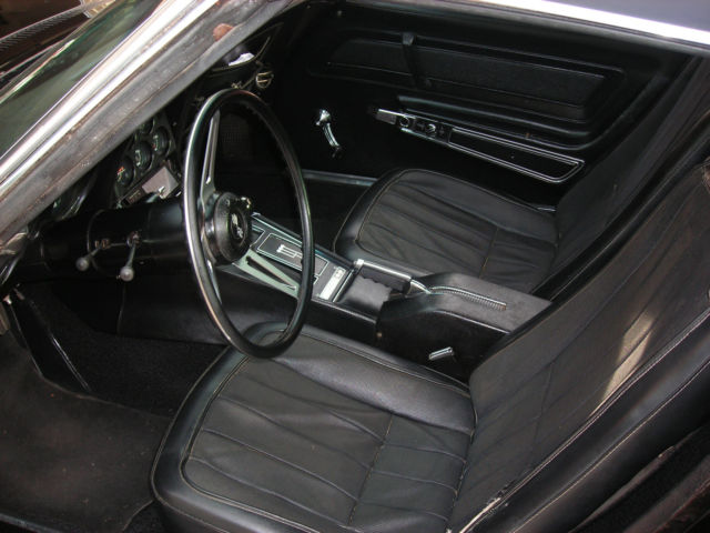 1972 Black Chevrolet Corvette Coupe