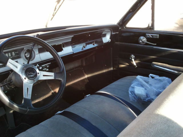 1964 Black Ford Falcon Fastback