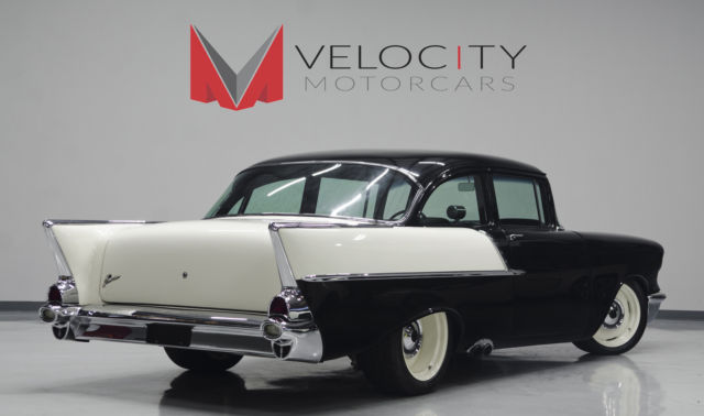 1957 Black Chevrolet Bel Air/150/210 Coupe
