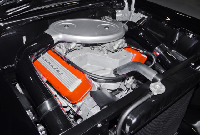 1957 Black Chevrolet Bel Air/150/210 Coupe