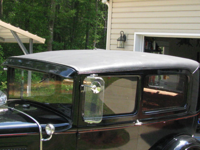 1930 Black Ford Model A Tudor