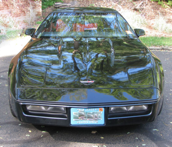 1984 Black Chevrolet Corvette Coupe