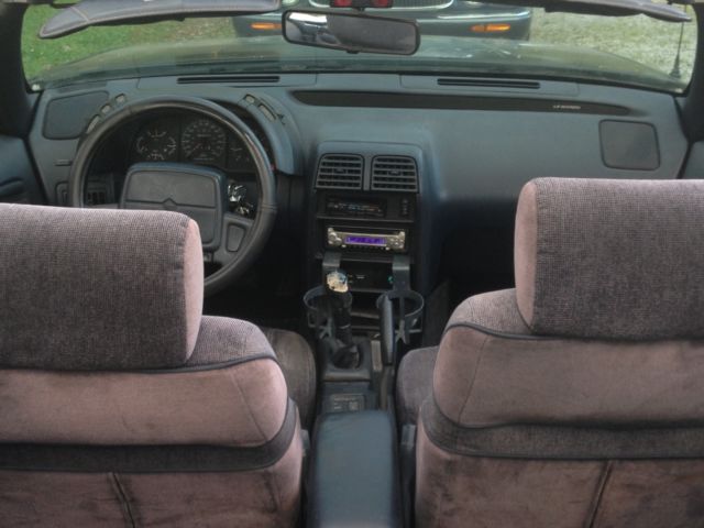 1990 Black/White Chrysler LeBaron Convertible