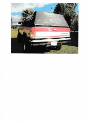 1987 Black Chevrolet Blazer SUV