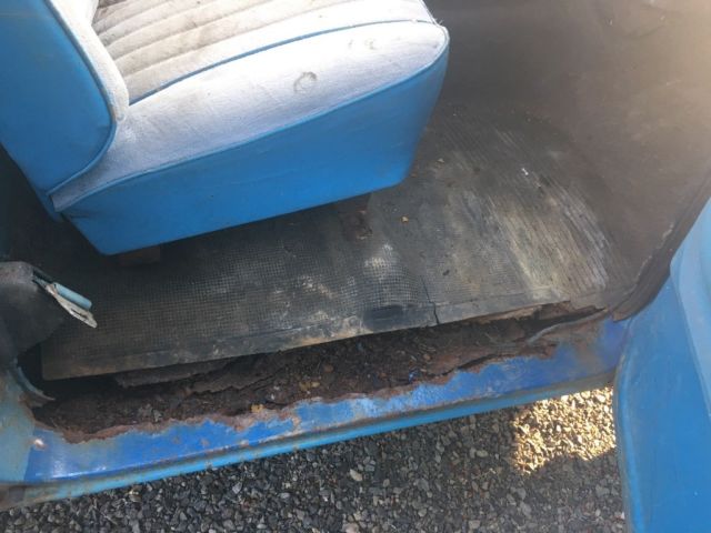 1971 Blue Chevrolet Blazer SUV