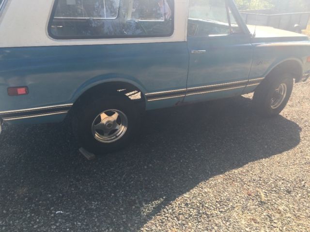 1971 Blue Chevrolet Blazer SUV