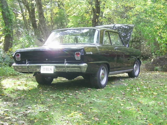 1964 Black Chevrolet Nova Coupe
