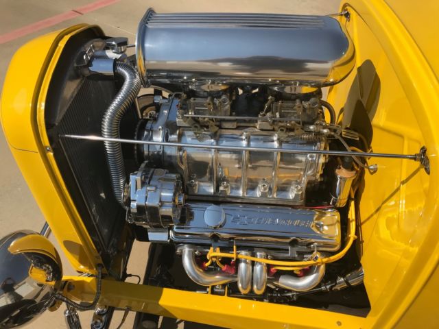 1932 Yellow Ford HIGH BOY CONVERTIBLE