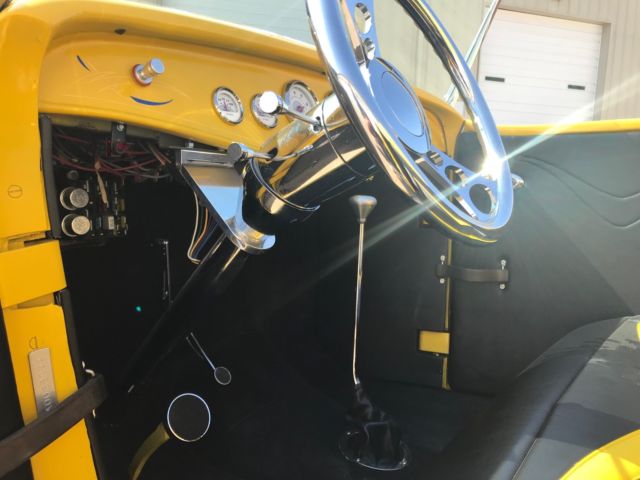 1932 Yellow Ford HIGH BOY CONVERTIBLE