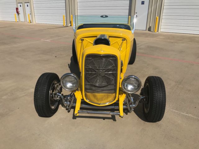 1932 Yellow Ford HIGH BOY CONVERTIBLE