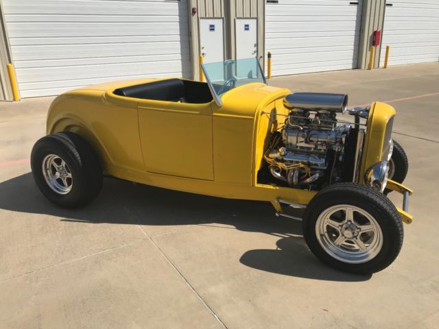 1932 Yellow Ford HIGH BOY CONVERTIBLE