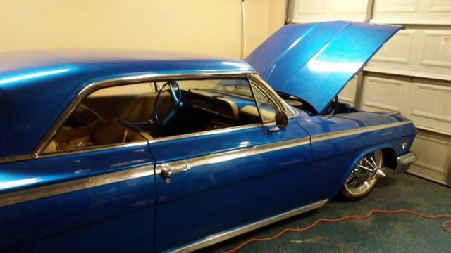 1962 Blue Chevrolet Impala Sedan