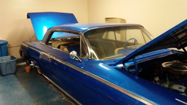 1962 Blue Chevrolet Impala Sedan