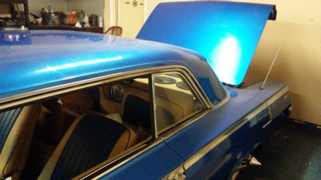 1962 Blue Chevrolet Impala Sedan