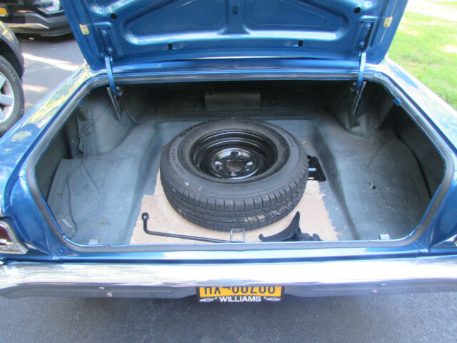 1963 Blue Chevrolet Nova Convertible
