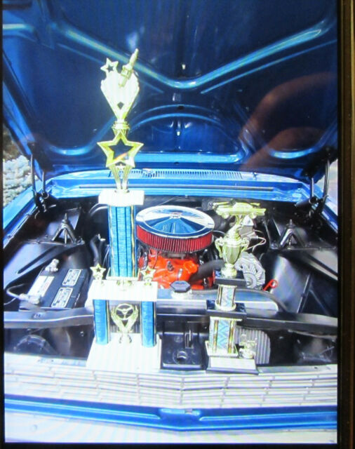 1963 Blue Chevrolet Nova Convertible