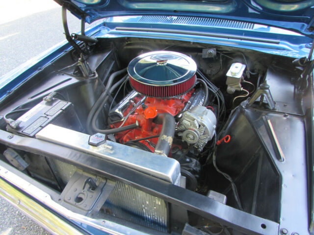 1963 Blue Chevrolet Nova Convertible