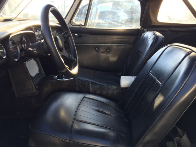 1967 Blue MG MGB Convertible