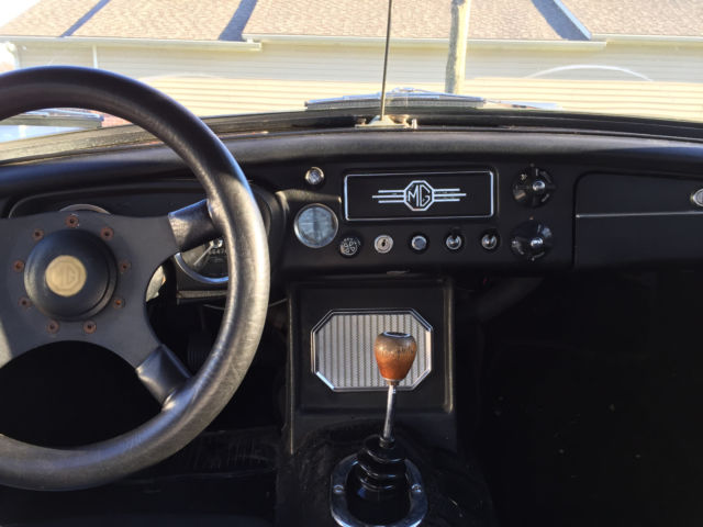 1967 Blue MG MGB Convertible