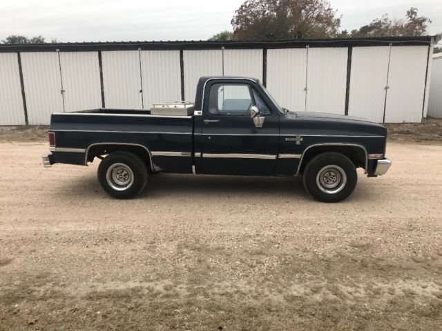 1987 Blue Chevrolet C-10 Cab & Chassis