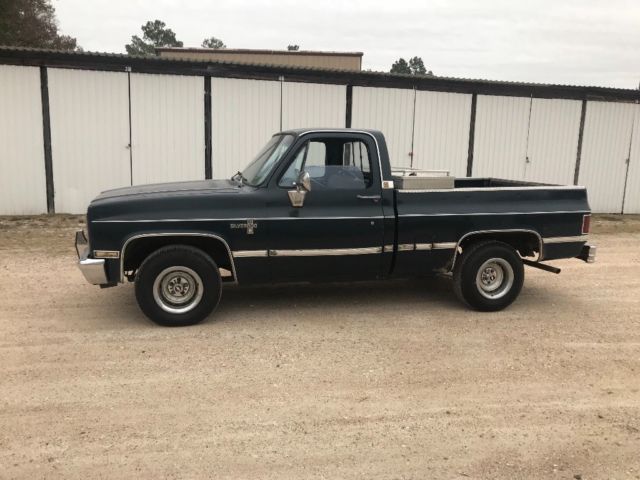 1987 Blue Chevrolet C-10 Cab & Chassis