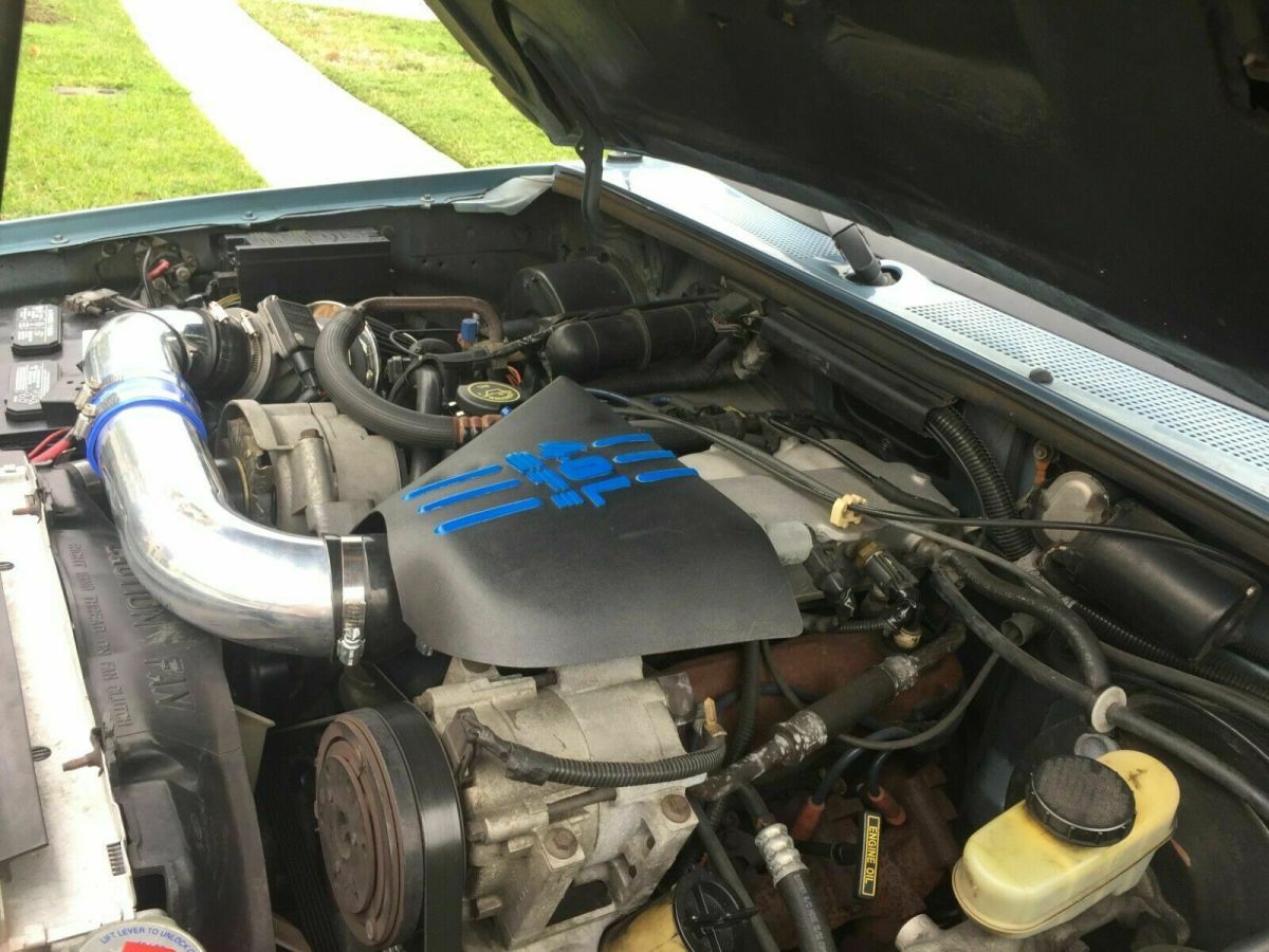 1990 Light Blue Ford Ranger Extended Cab Pickup